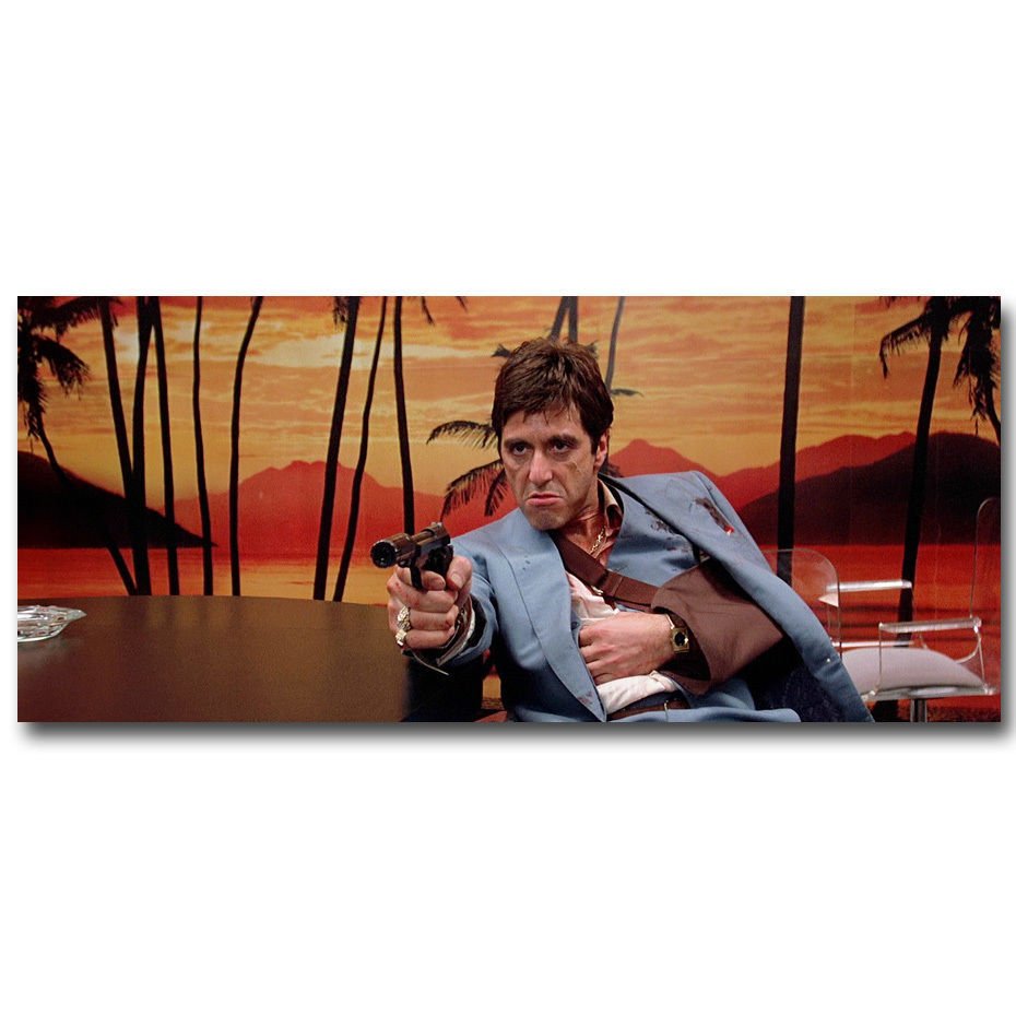 Scarface Classic Movie Art Poster Al Pacino 32x24