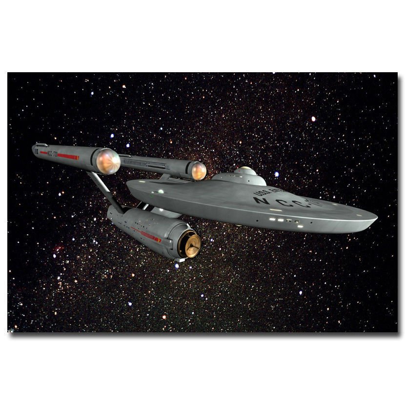 Star Trek Movie Poster USS Enterprise 32x24