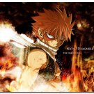Fairy Tail Anime Art Poster The Dragon Son Natsu Dragneel 32x24