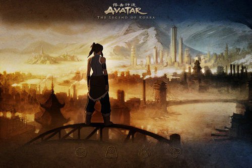Avatar The Legend Of Korra Anime Cartoon Movie Art Poster 32x24