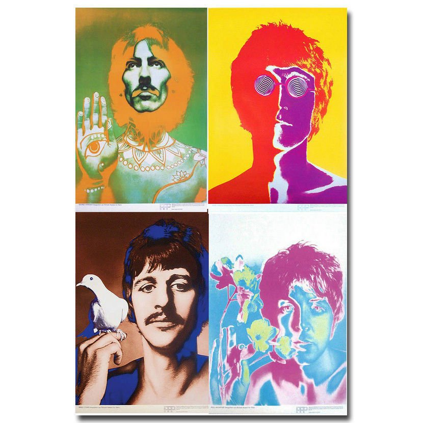 The Beatles Music Band Art Poster Living Room Wall Decoration Great Gift 32x24