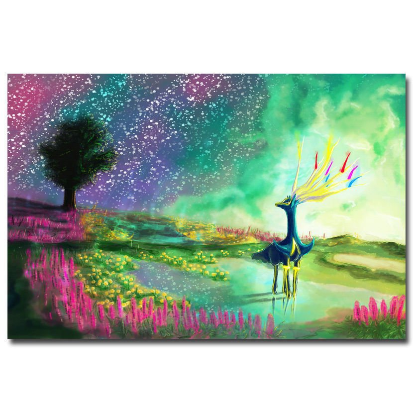 Pokemon Go Anime Art Poster Pictures 32x24