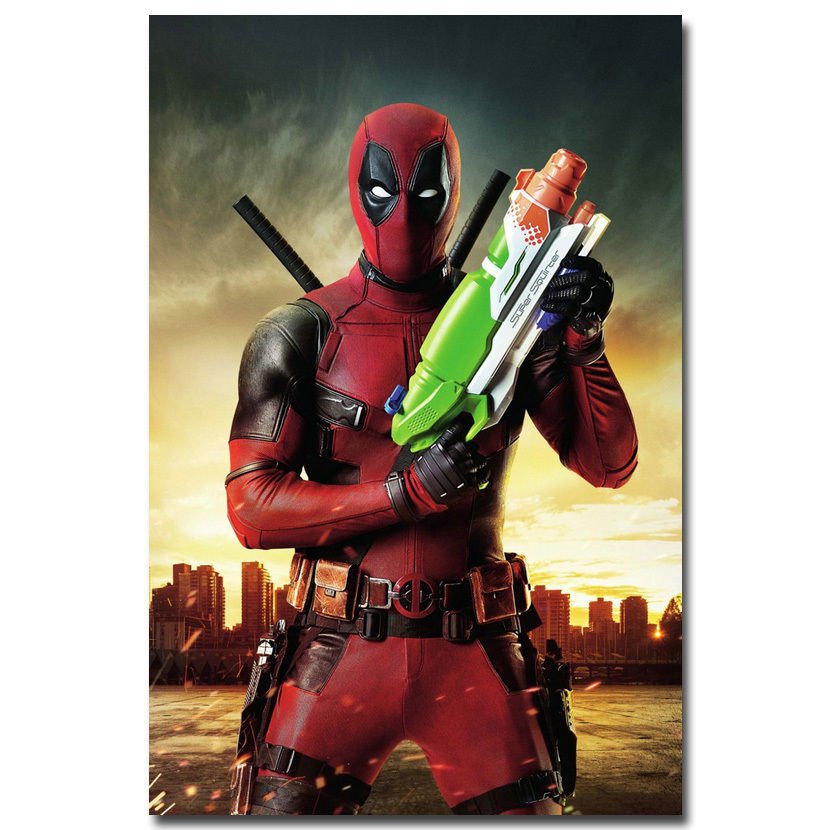 Deadpool Superhero Movie Poster 32x24