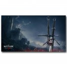 Swords Of The Witcher 3 Wild Hunt Hot Game Poster 32x24