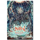 Mastodon Psychedelic Trippy Abstract Art Poster 32x24