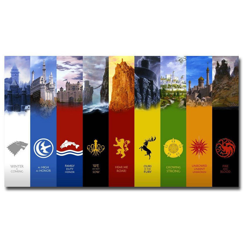 Game Of Thrones Season 5 TV Series Poster 32x24