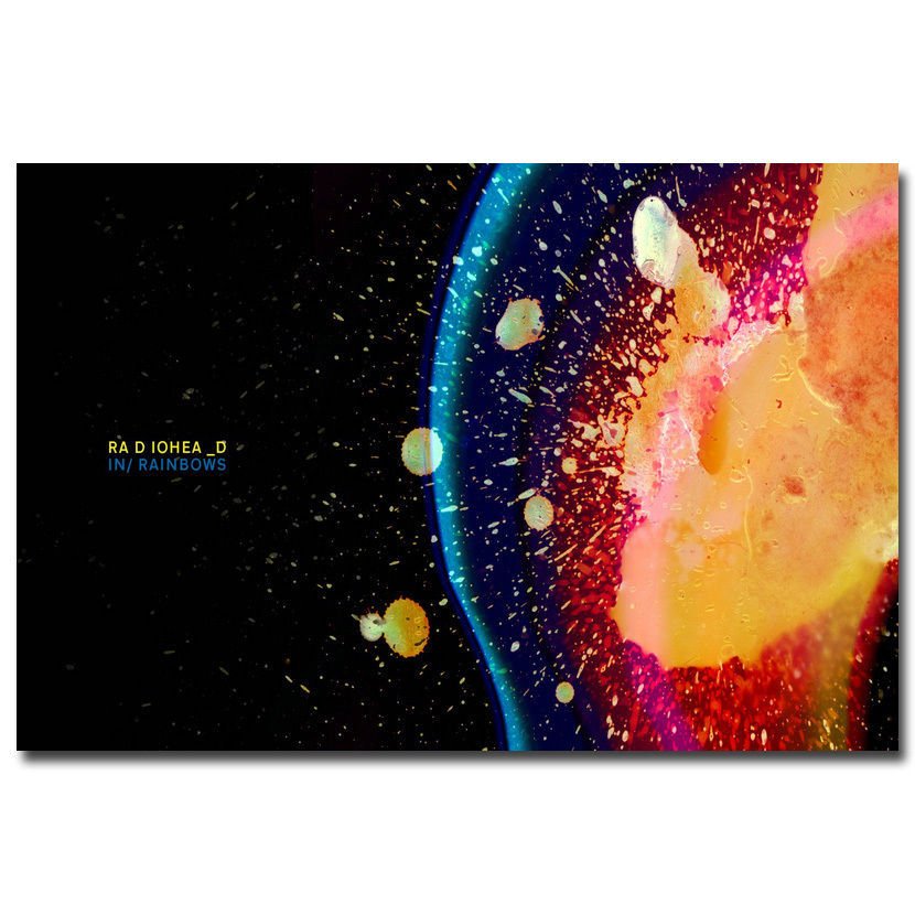 Radiohead Psychedelic Trippy Art Poster 32x24