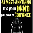 Bodybuilding Fitness Motivational Quotes Poster Picture 32x24