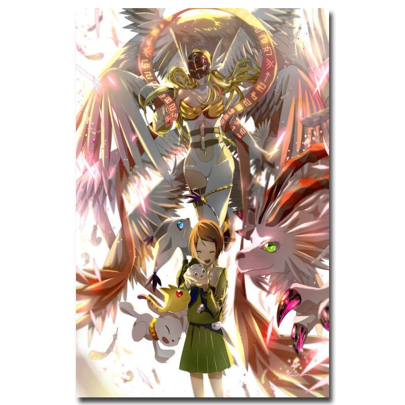 Digimon Adventure Tri Anime Art Poster Picture Tailmon 32x24
