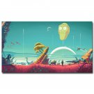 Rick And Morty Cartoon Poster 32x24
