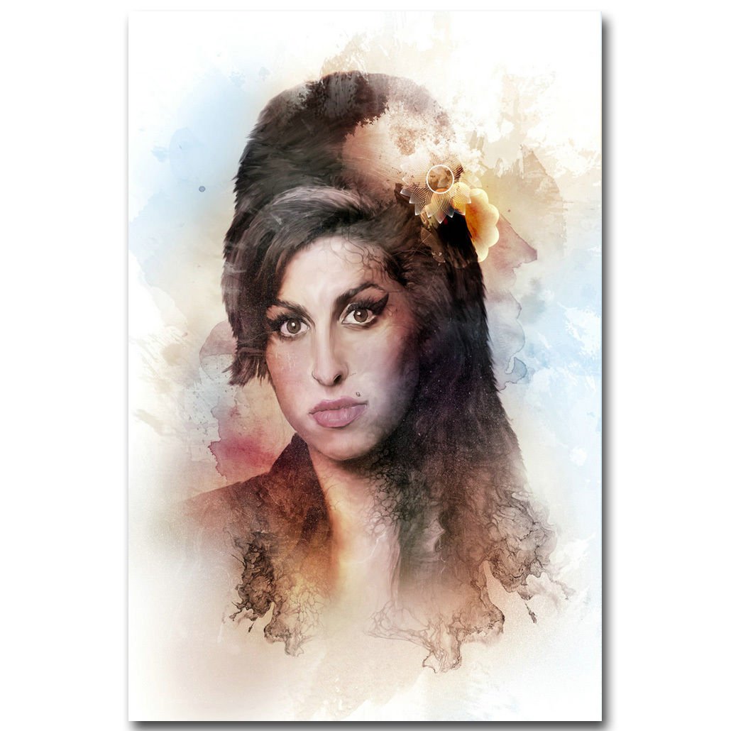 Amy Winehouse UK Music Singer Star Art Poster Print 32x24
