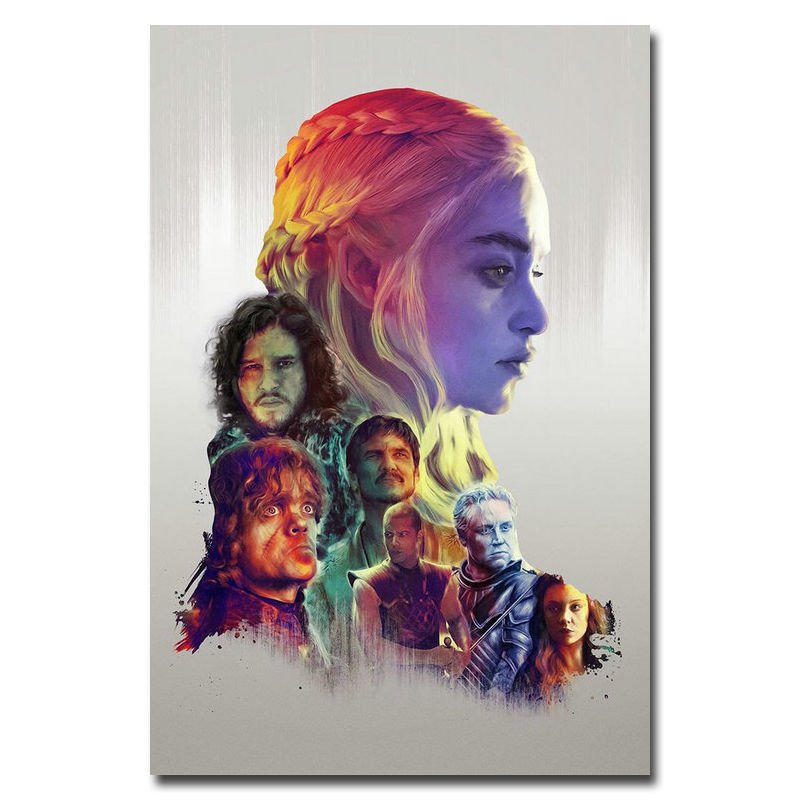 Game Of Thrones Season 6 TV Series Art Poster Wall Decor 32x24