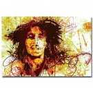 Bob Marley Art Wall Poster Print 32x24