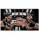 Tim Duncan San Antonio Spurs Basketball Star Poster 32x24