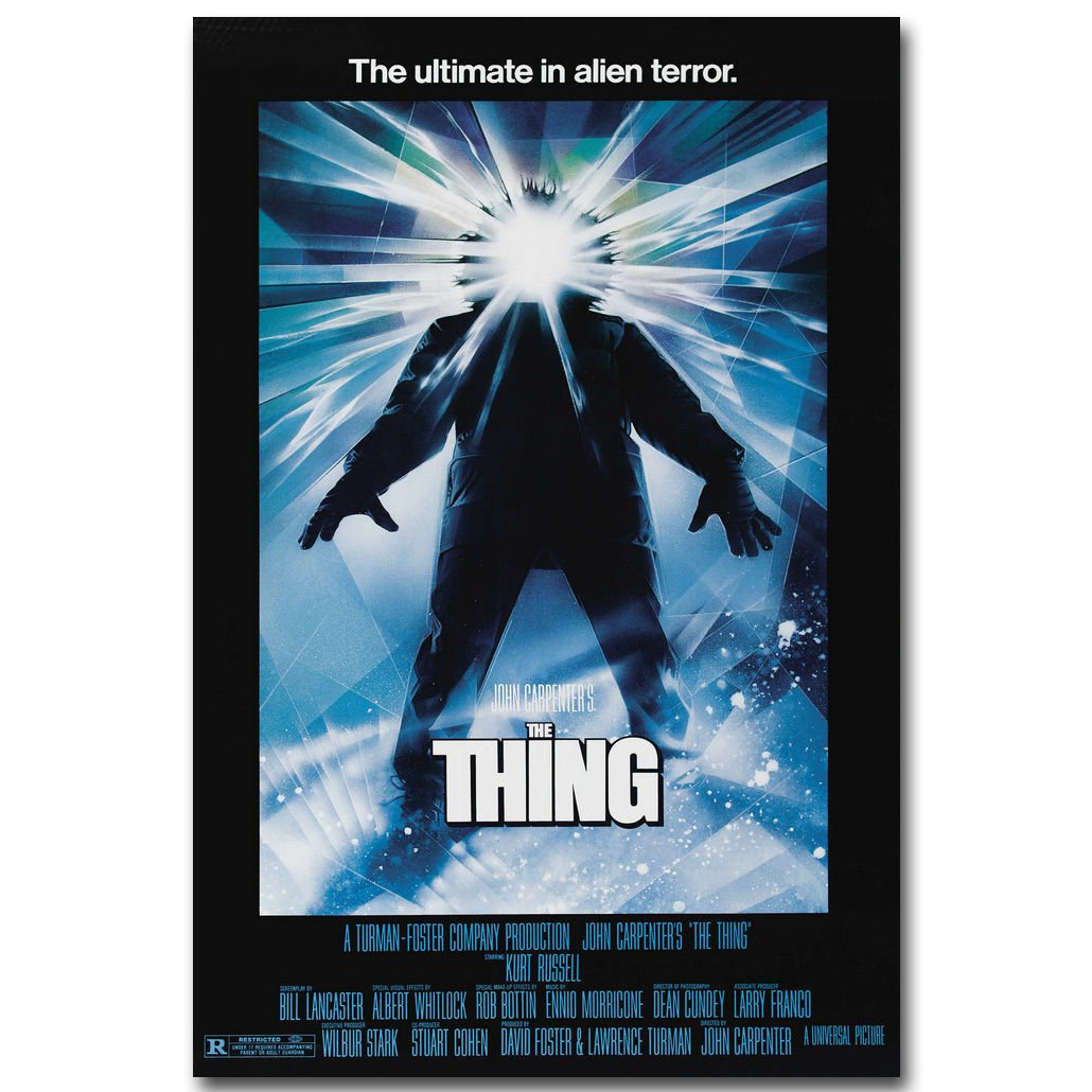 THE THING Classic Horror Movie Art Poster Print 32x24