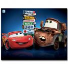 Cars Cartoon Movie Art Poster Huge Print 32x24
