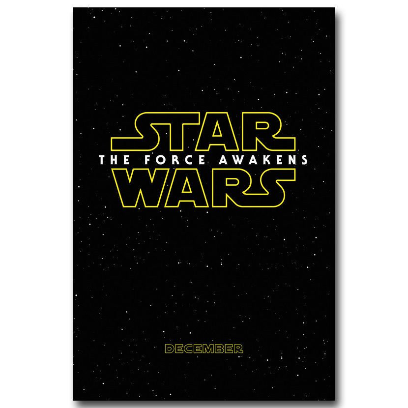 Star Wars 7 Force Awakens Movie Poster 32x24