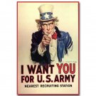 Uncle Sam Want You Comic Character Funny Poster Wall Decor 32x24