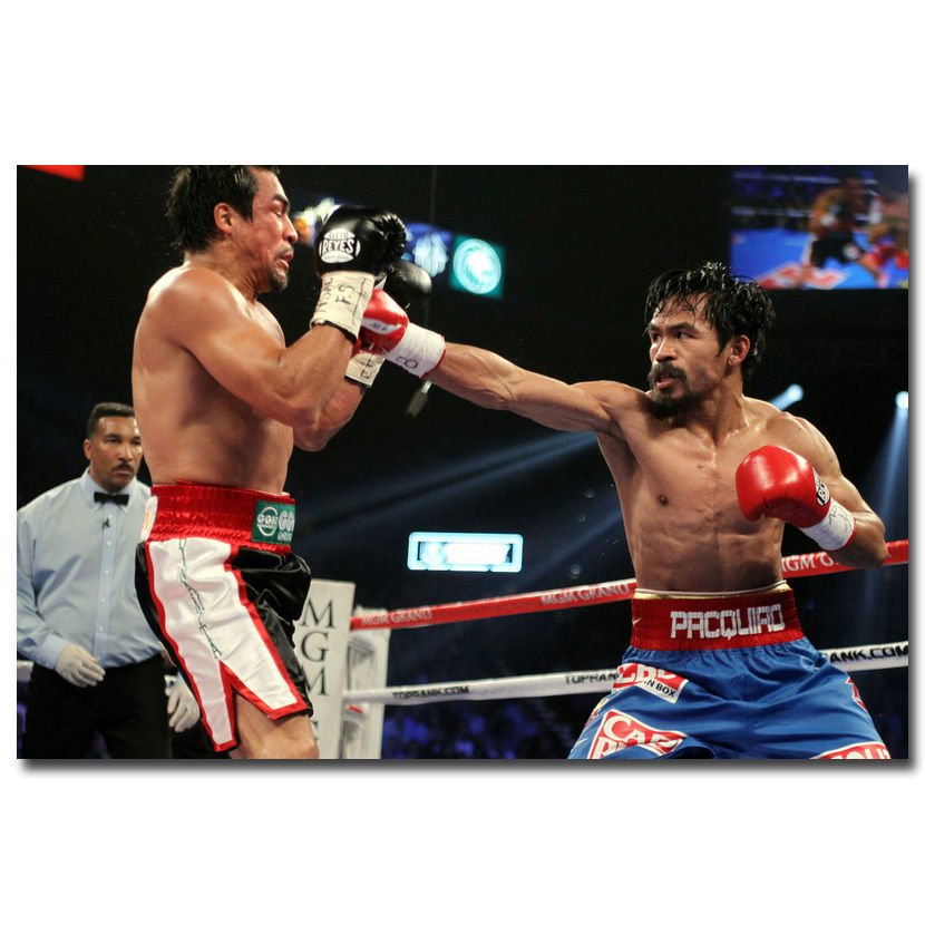Manny Pacquiao Boxing Sports Poster Print 32x24