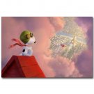 Snoopy The Peanuts Cartoon Movie Poster 32x24