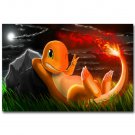 Charmander Pokemon GO All Monster Anime Art Poster 32x24