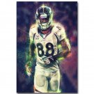 Demaryius Thomas America NFL Football Sports Art Poster 32x24