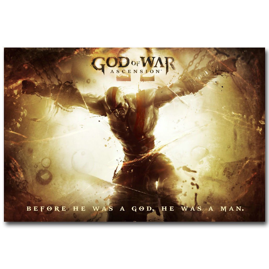 Kratos God Of War Ascension Game Poster 32x24