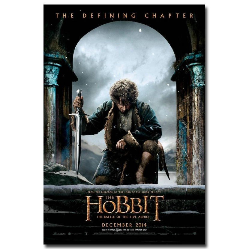 The Hobbit The Battle Of The Five Armies Movie Poster 32x24