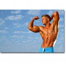 Steve Cook Fitness Physique Models Bodybuilding Poster 32x24