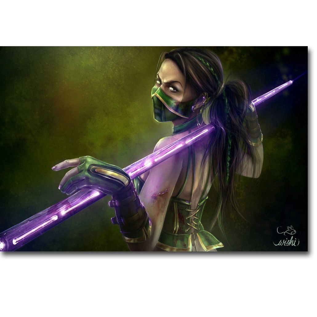 Mortal Kombat MK Hot Fighting Game Art Poster Print 32x24