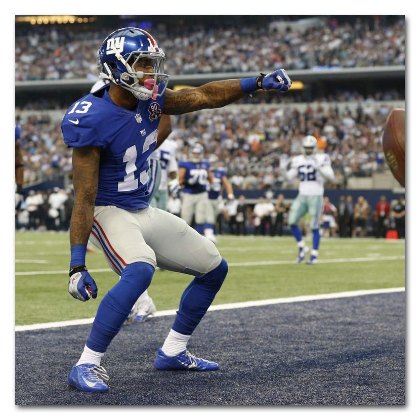 Odell Beckham Jr NFL Football Sports Poster 32x24