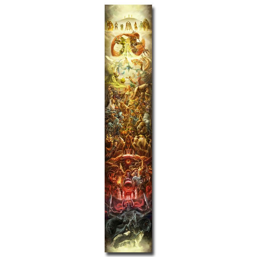 The Legend Of Zelda Game Poster Print 32x24