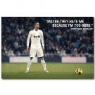 Cristiano Ronaldo Motivational Quote CR 7 Soccer Poster 32x24