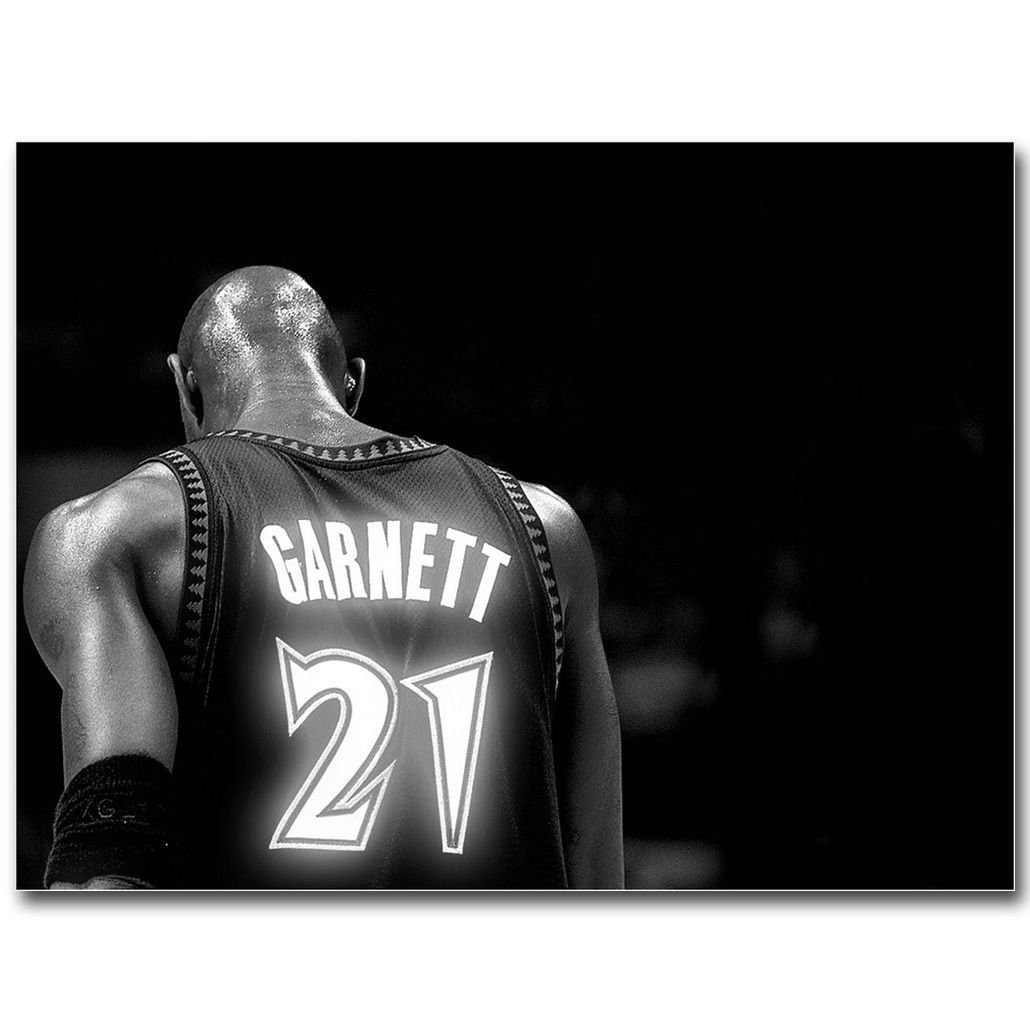 Kevin Garnett Basketball Sports Fabric Poster Print 32x24