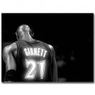 Kevin Garnett Basketball Sports Fabric Poster Print 32x24