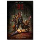 A Rob Zombie Film 31 Classic Horror Movie Art Poster 32x24