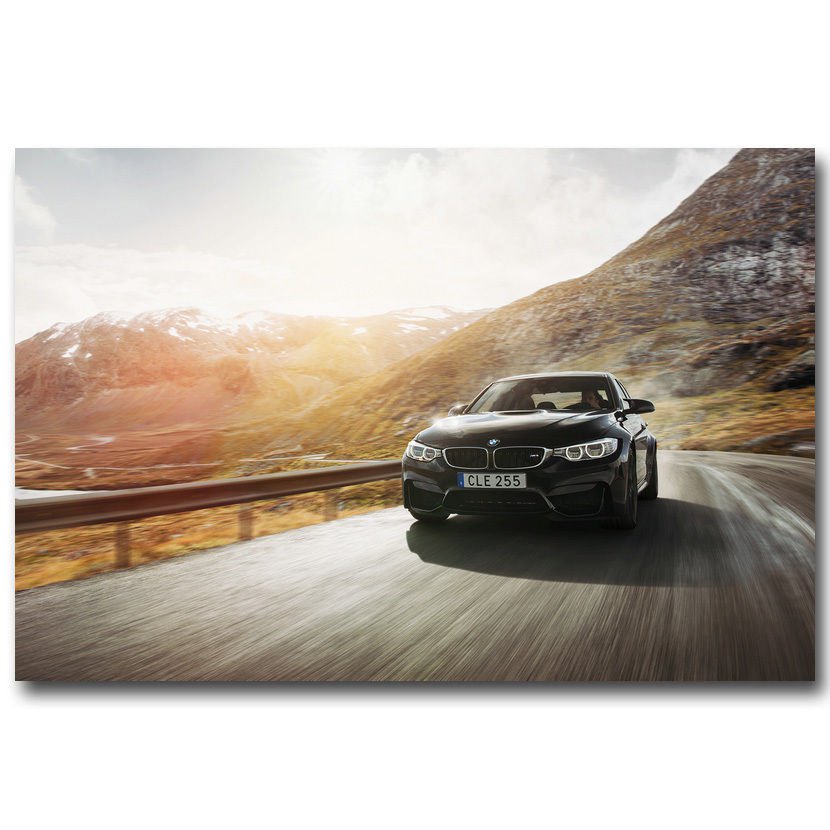 BMW M3 Supercar Car Art Poster 32x24
