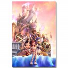 Kingdom Hearts III 3 Game Poster Print Sora Ventus 32x24