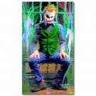 Joker Psychedelic Trippy Art Fabric Poster Print 32x24