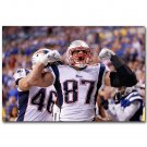 Rob Gronkowski NFL Football Sports Poster 32x24