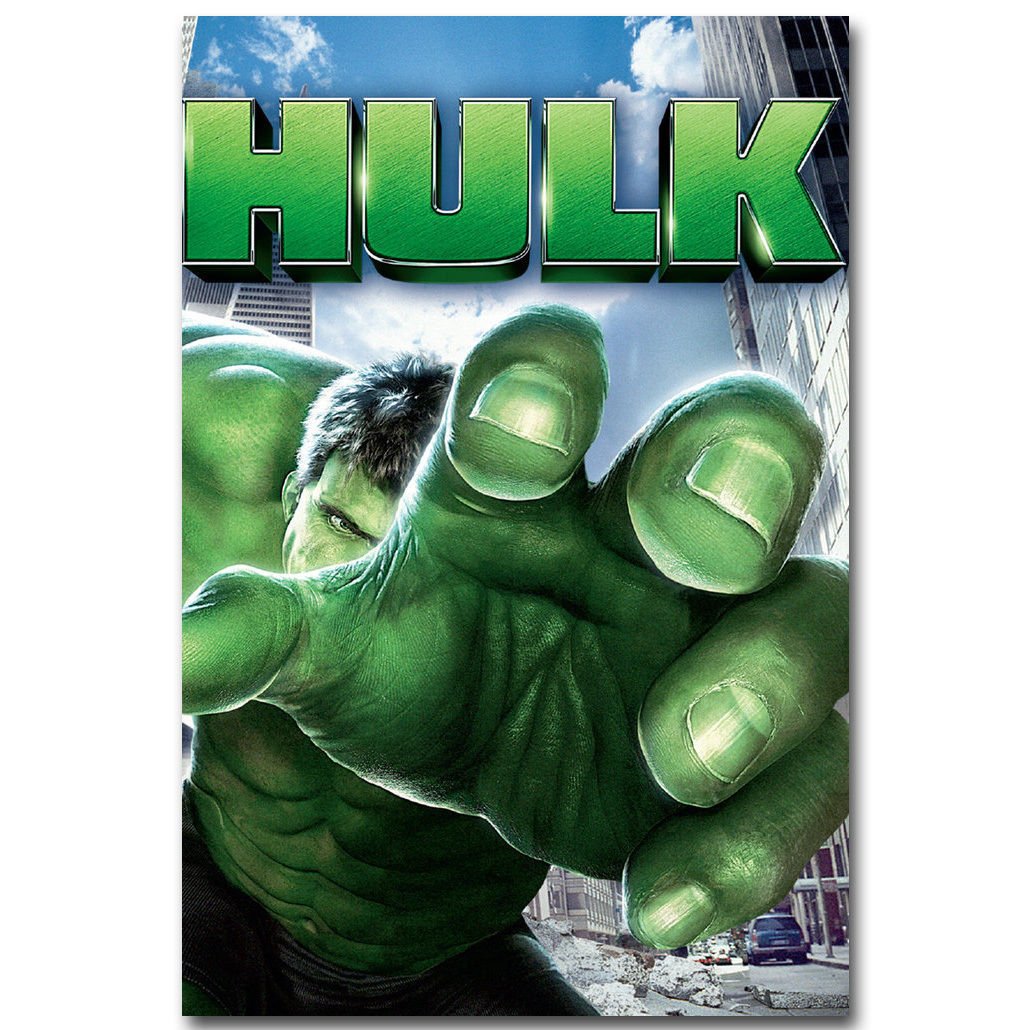 HULK Avengers Superheroes Movie Poster Print 32x24