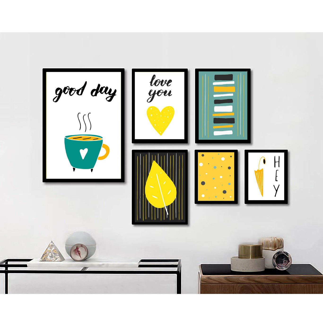 Motivational Minimalist Art Canvas Poster Abstract Print Modern Decor 32x24