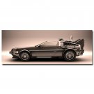 Back To The Future Car 1 2 3 Poster Huge Print 32x24