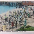 Provincetown MA School Of Artists On Beach At Provincetown MA CAPE COD  c1920s
