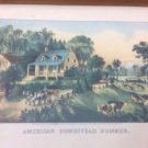 Currier and Ives “American Homestead Summer”