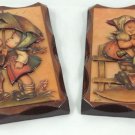 Donald Art Company D.A.C. 1973 Vintage 3D Hummel Wall Art, Under One Roof ROV