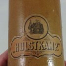Hulstkamp Gin Antique Bottle Ceramic Pottery Style Jug German Liquor Alcohol