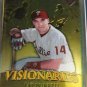 Pat Burrell 2000 Stadium Club Chrome Visionaries