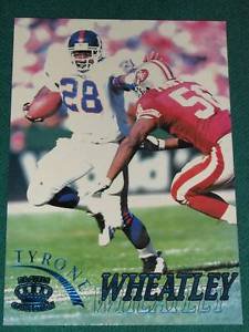 1996 Pacific Gridiron Tyrone Wheatley