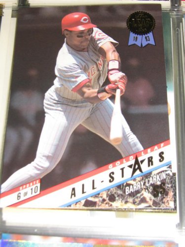 Cal Ripken & Barry Larkin 1993 Leaf Gold All-Stars